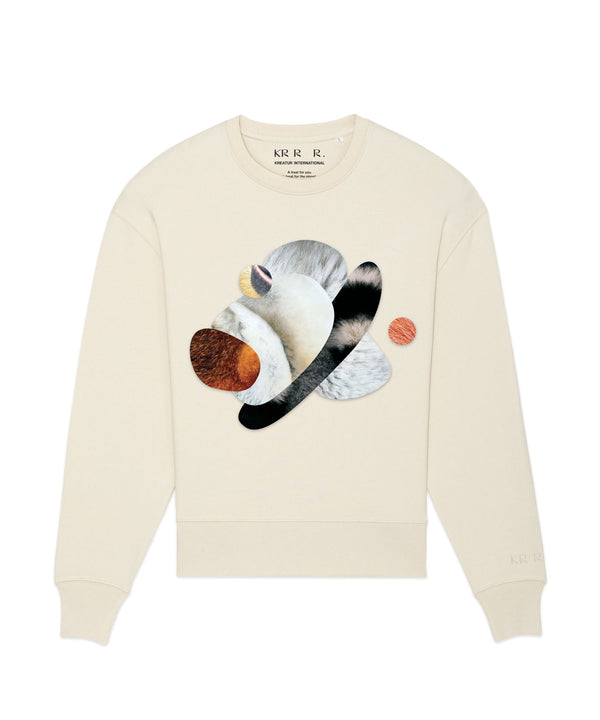 Fair gehandeltes Sweatshirt “Furry Friends” | Kreatur International
