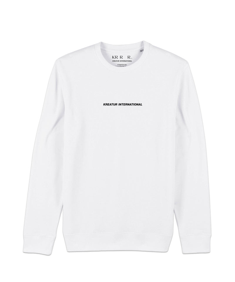 Nachhaltiges Sweatshirt mit reflektierendem Logo-Print | Kreatur International