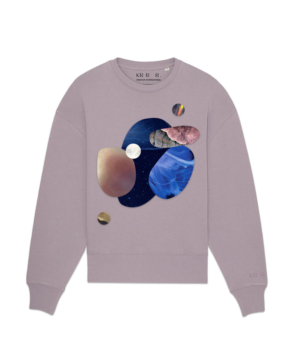 Nachhaltiges oversize Sweatshirt “Universal Space” | Kreatur International